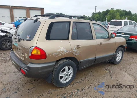 2002 Hyundai Santa Fe Gls/Lx from USA, damaged, VIN KM8SC73D22U314859